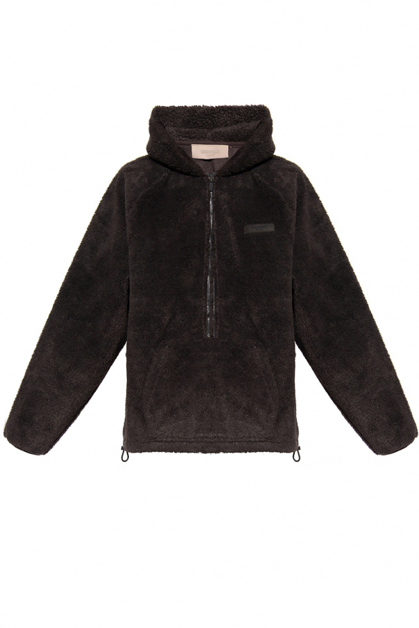 Fleece hoodie with logo, zdjęcie 1 Fleece hoodie with logo od Sweatshirt with short sleeves